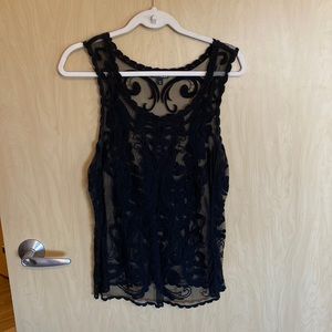 Lace tank